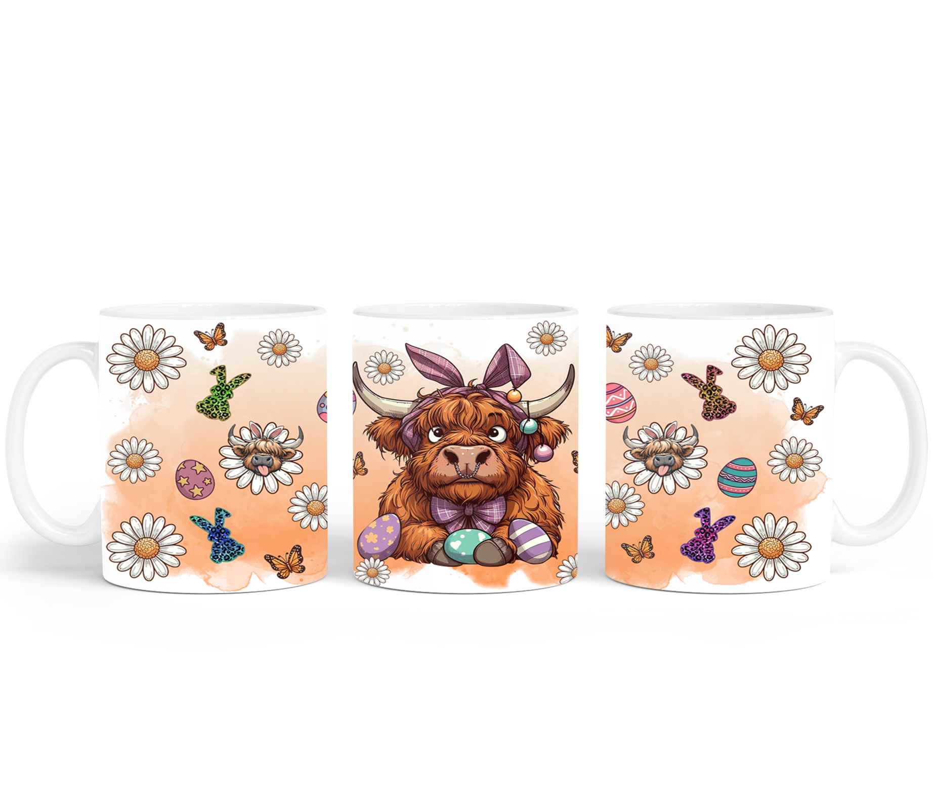 Highland Cow Easter-10392